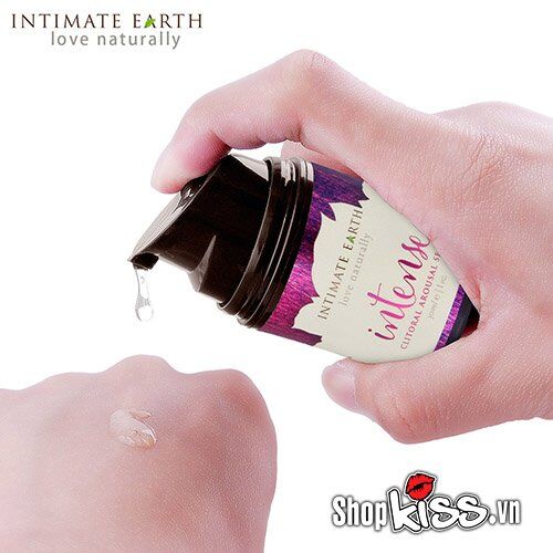 Gel tăng khoái cảm nữ Intense Intimate Earth mềm mượt dễ dùng