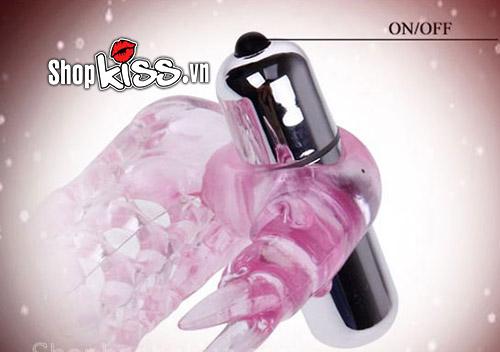 Bao đôn lưới tai thỏ rung kép tăng khoái cảm hút khách