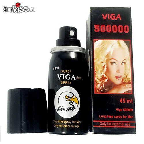 Chai xịt Viga 500000 Đức giúp kéo dài thời gian, tăng khoái cảm