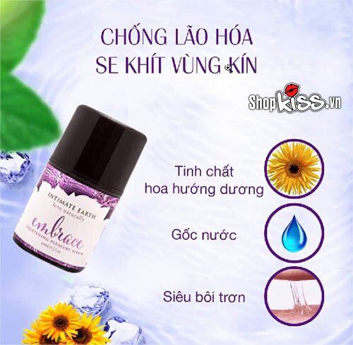 Gel bôi trơn Embrace 30ml tăng khoái cảm se khít âm đạo