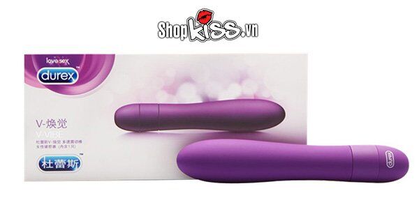 Thanh rung Durex V-Vibe cao cấp mát xa điểm G siêu kích thích