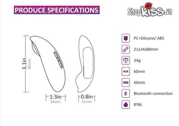  Địa chỉ bán Trứng rung gắn quần lót Magic Motion Candy – Điều khiển xa qua App loại tốt