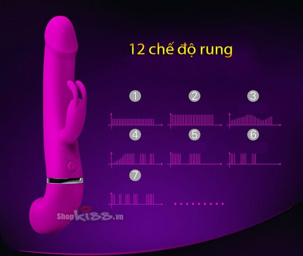 Máy Bắn Tinh Prettylove Henry Dương Vật Giả Tạo Cảm Giác Thật