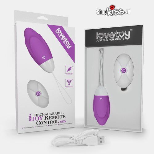 Trứng Rung Điện Tử IJOY LoveToy Điều Khiển Từ Xa Kích Thích