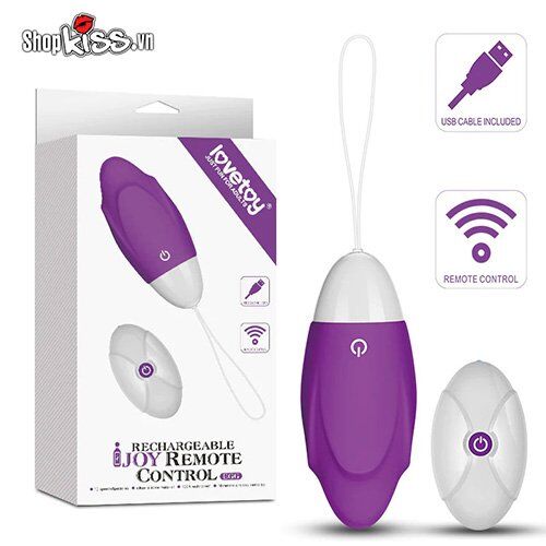Trứng Rung Điện Tử IJOY LoveToy Điều Khiển Từ Xa Kích Thích