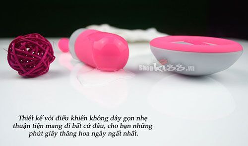 Trứng rung Sinmis Fairy điều khiển không dây tăng hưng phấn
