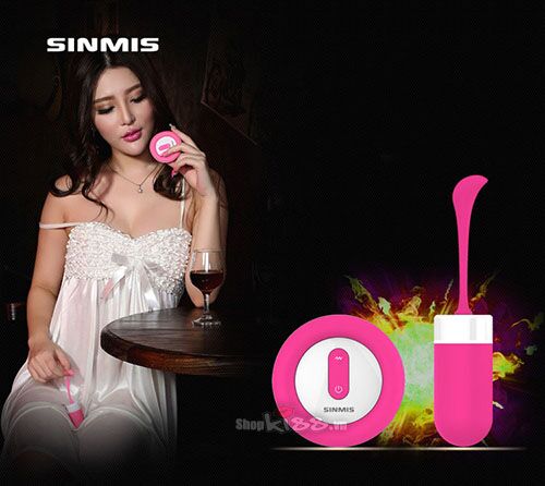 Trứng rung Sinmis Fairy điều khiển không dây tăng hưng phấn