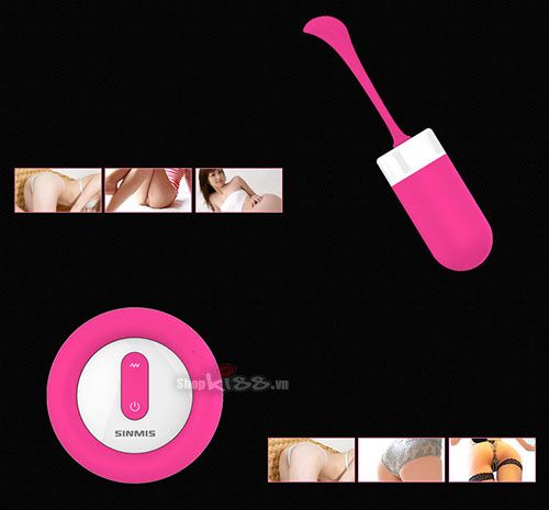 Trứng rung Sinmis Fairy điều khiển không dây tăng hưng phấn