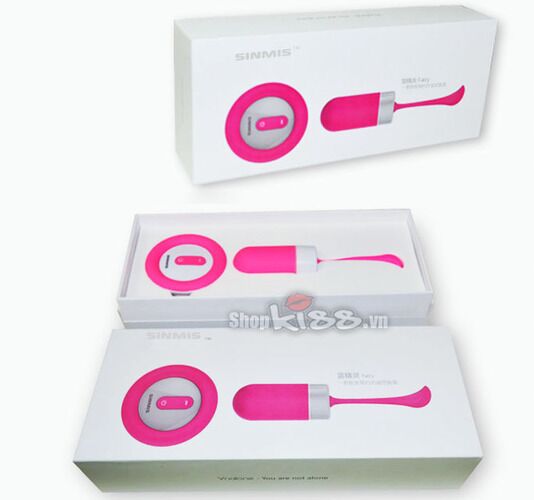 Trứng rung Sinmis Fairy điều khiển không dây tăng hưng phấn