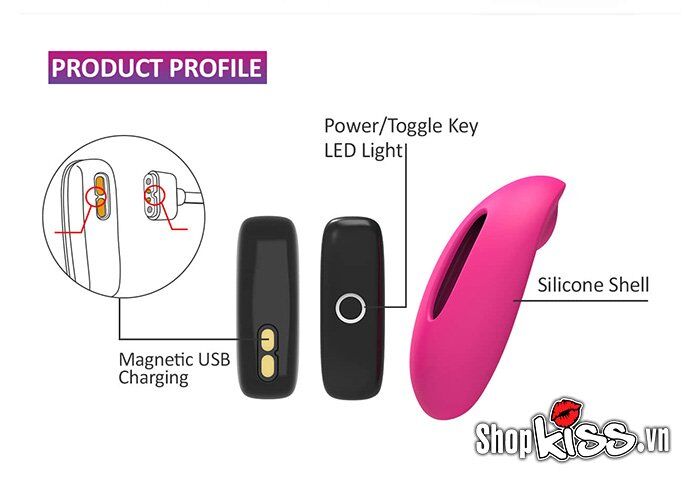  Địa chỉ bán Trứng rung gắn quần lót Magic Motion Candy – Điều khiển xa qua App loại tốt