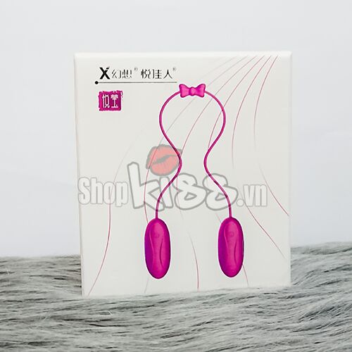 Trứng rung 2 đầu Aphojoy có dây kết nối siêu thú vị Les