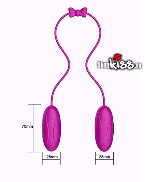 Trứng rung 2 đầu Aphojoy có dây kết nối siêu thú vị Les