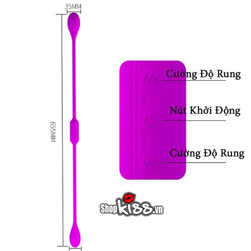 Trứng rung hai đầu Pretty Love siêu phê kích thích khoái cảm