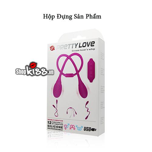 Trứng rung hai đầu Pretty Love siêu phê kích thích khoái cảm