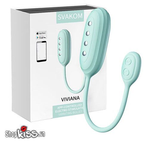 Trứng rung Svakom Viviana điều khiển app xung điện hiện đại
