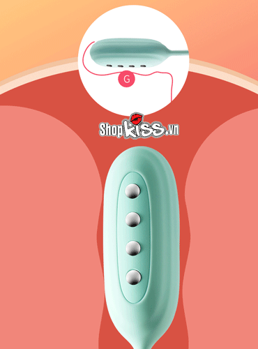 Trứng rung Svakom Viviana điều khiển app xung điện hiện đại