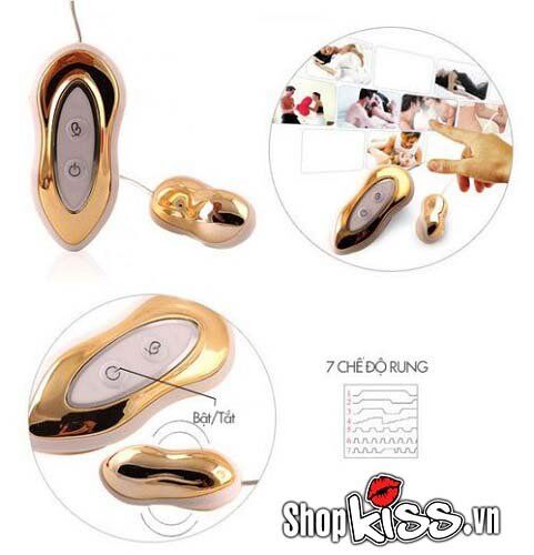 Trứng rung mạ vàng cao cấp Golden kích thích mua ngay Trứng rung mạ vàng cao cấp Golden kích thích mua ngay