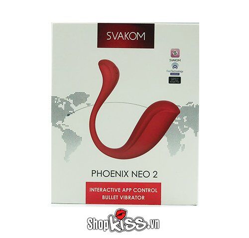 Trứng rung Svakom Phoenix Neo 2 kích thích khoái cảm tuyệt đỉnh