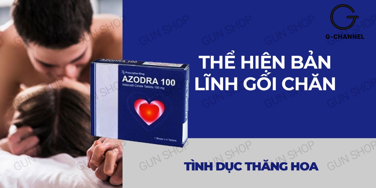 Azodra 50mg viên uống cường dương kéo dài sinh lý tăng khoái cảm