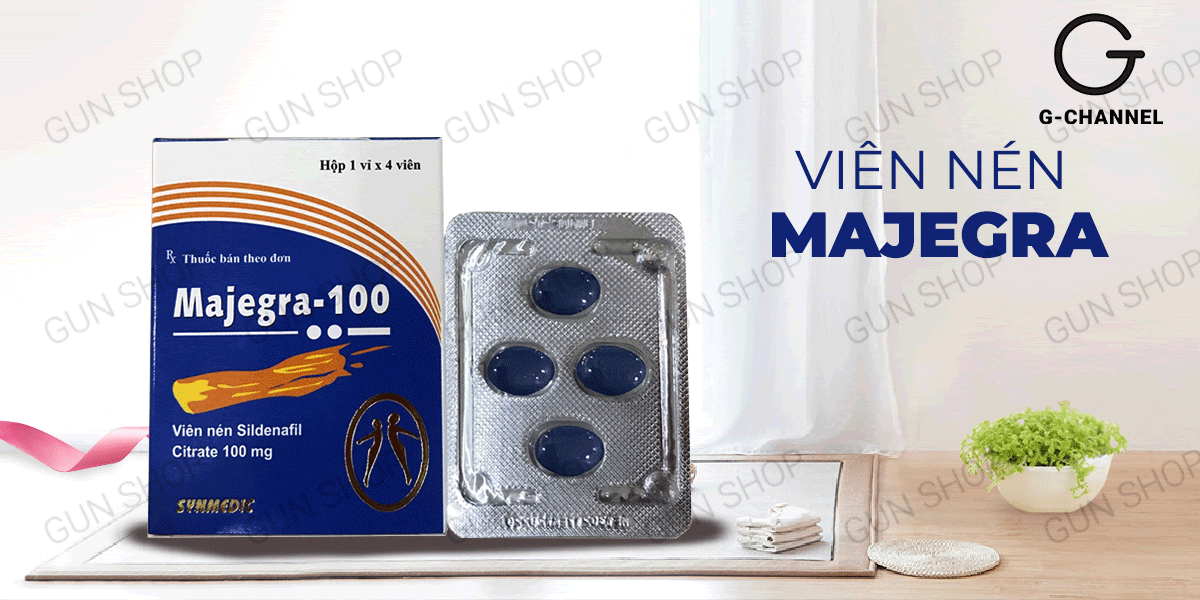 Viên uống Majegra hỗ trợ cương dương mạnh mẽ hộp 4 viên Viên uống Majegra hỗ trợ cương dương mạnh mẽ hộp 4 viên