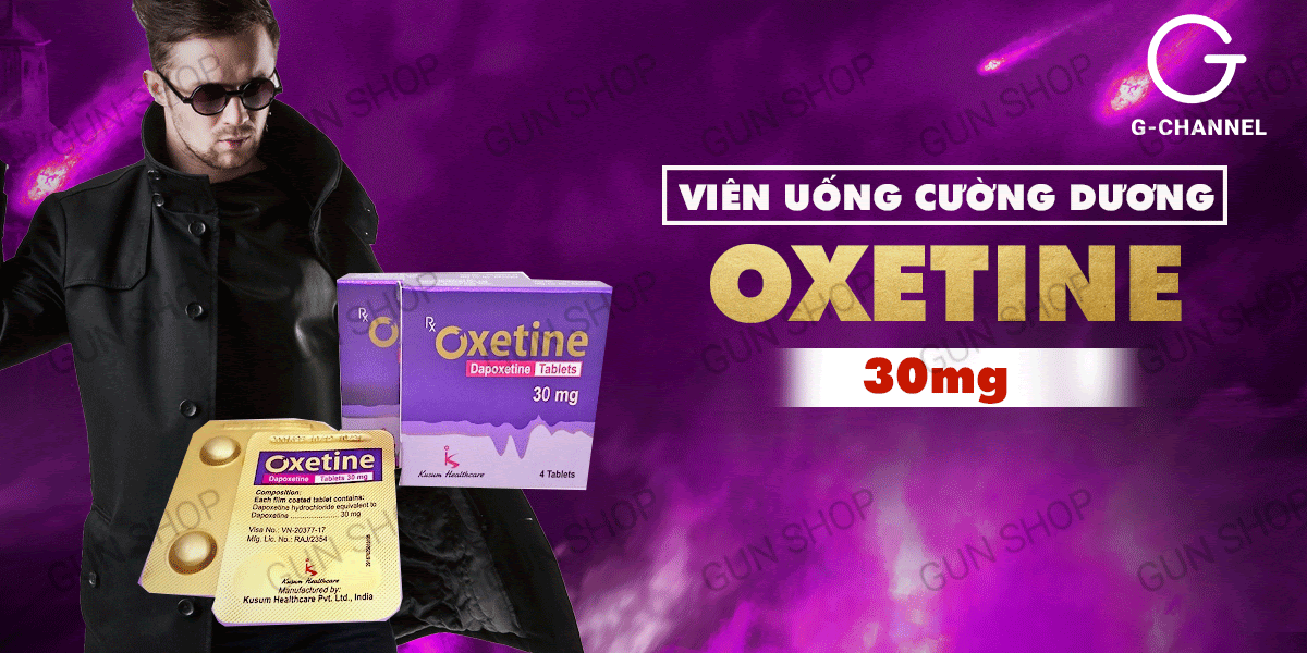 Viên uống Oxetine 30mg tăng cường sinh lý nam hộp 4 viên chất lượng Viên uống Oxetine 30mg tăng cường sinh lý nam hộp 4 viên chất lượng