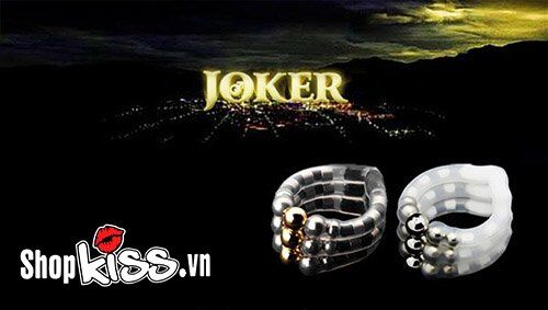 Vòng bi kim loại Joker đẹp mắt Càng Khôn đeo dương vật cao cấp Vòng bi kim loại Joker đẹp mắt Càng Khôn đeo dương vật cao cấp