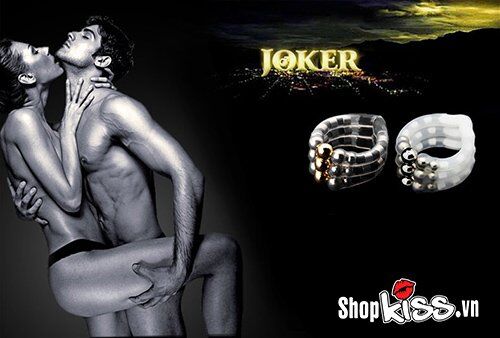 Vòng bi kim loại Joker đẹp mắt Càng Khôn đeo dương vật cao cấp Vòng bi kim loại Joker đẹp mắt Càng Khôn đeo dương vật cao cấp