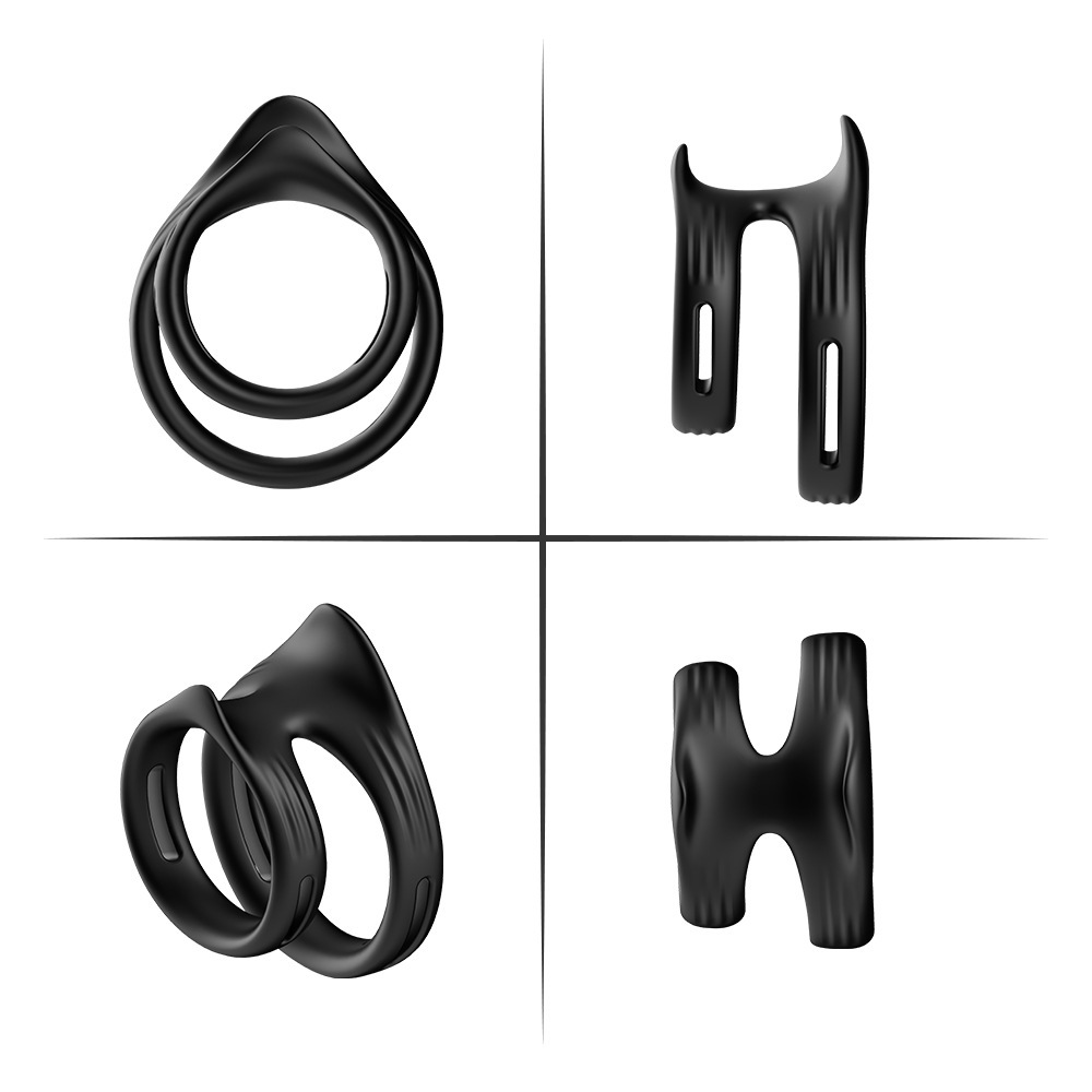 Vòng đôi silicon Cock Ring Stay Hard Mỹ chính hãng tăng khoái cảm