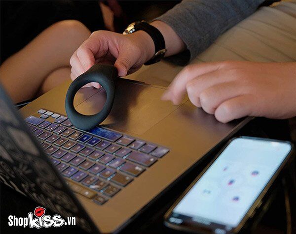 Vòng đeo dương vật rung Lovense Diamo điều khiển APP kích thích mạnh