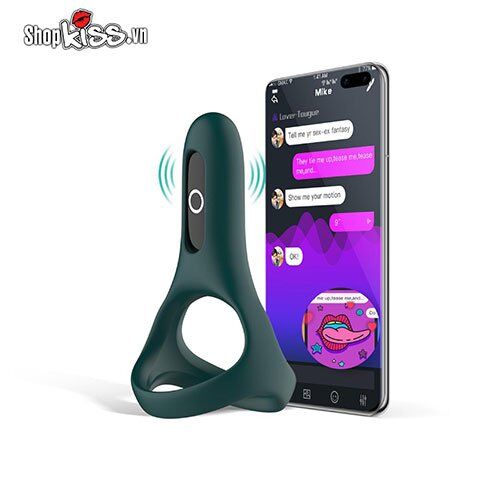 Vòng đeo dương vật rung Fun Town Rise thông minh kích thích hưng phấn