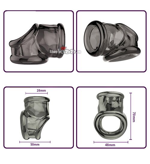 Khóa dương vật silicon bền bỉ tăng cường cương cứng lâu