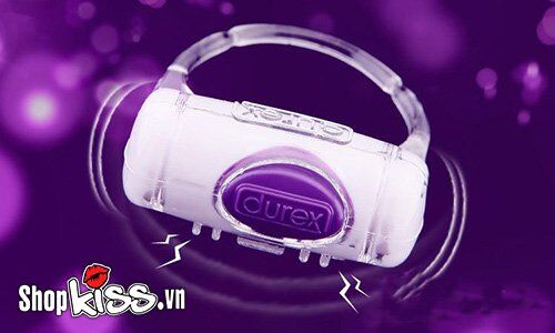 Vòng rung Durex cao cấp kích thích mạnh mẽ tăng hưng phấn đôi