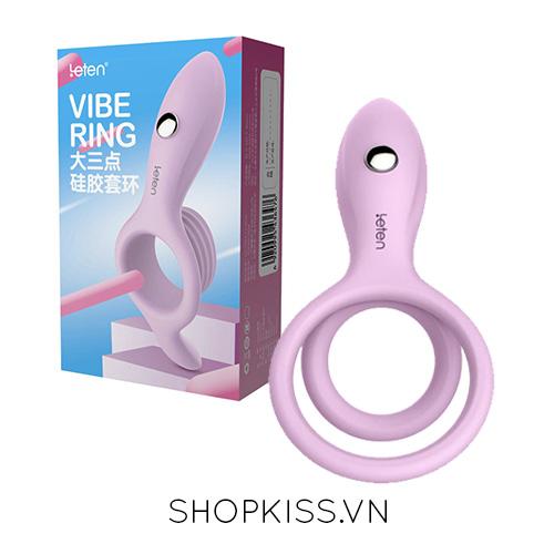 Vòng rung Leten lưỡi liếm quai đeo kích thích cực đỉnh