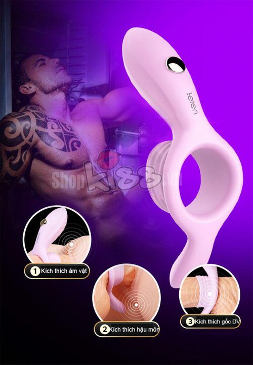 Vòng rung Leten lưỡi liếm quai đeo kích thích cực đỉnh