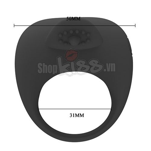 Vòng Rung Lưỡi Liếm 2 Trong 1 Kích Thích Cảm Giác Tột Đỉnh