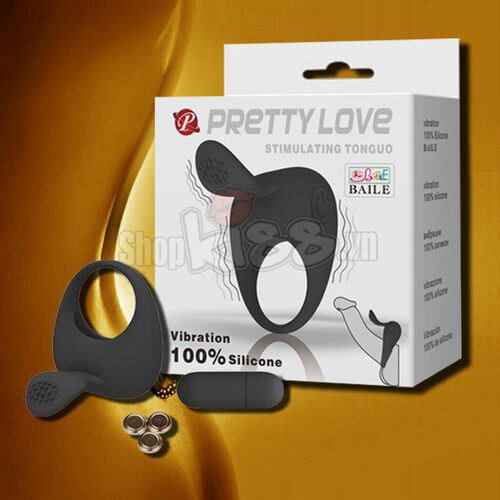 Vòng Rung Lưỡi Liếm 2 Trong 1 Kích Thích Cảm Giác Tột Đỉnh