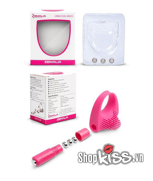 Vòng rung Zemalia Amour đỉnh cao rung cảm kích thích bán chạy