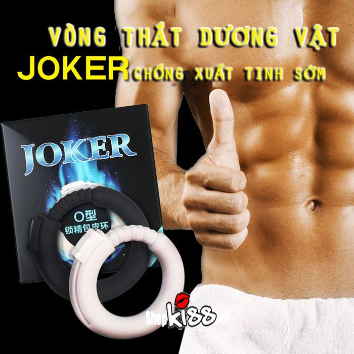 Vòng thắt dương vật O Joker tăng cường sức mạnh kéo dài quan hệ
