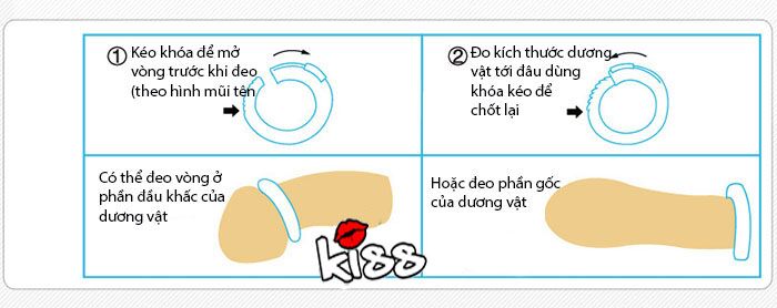 Vòng thắt dương vật O Joker tăng cường sức mạnh kéo dài quan hệ
