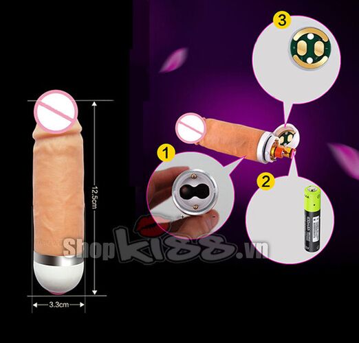 Dương Vật Tí Hon Rung Mạnh Bỏ Túi Loving World Kích Thích