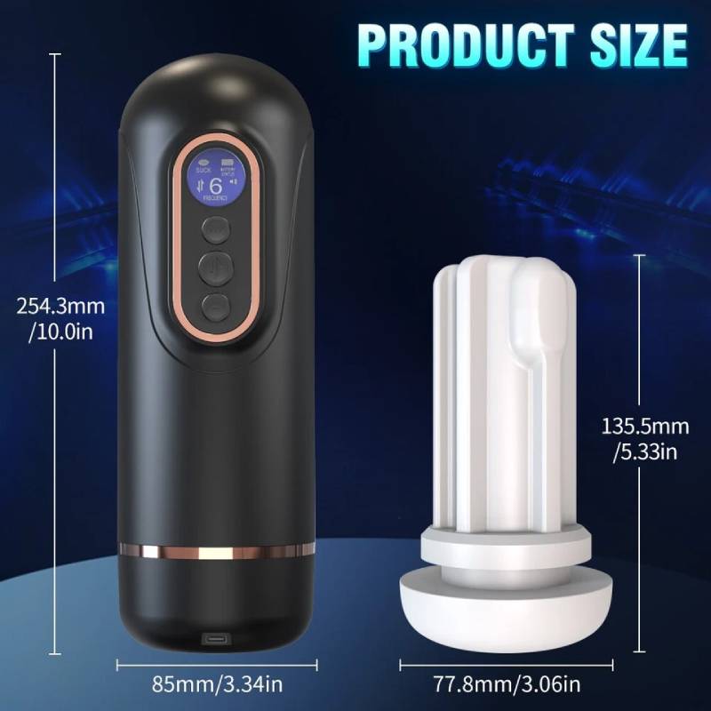 Thông tin Âm Đạo Giả Tự Động Sục Mút - Rung - Co Bóp - Sưởi Ấm - Doris chính hãng