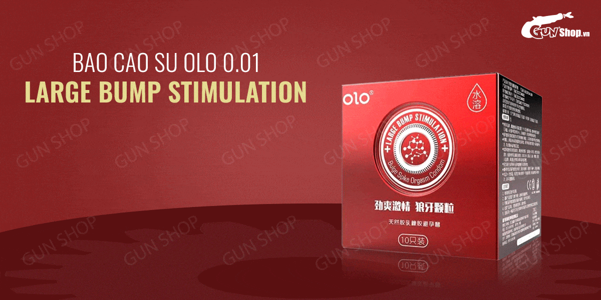  Review Bao cao su OLO 0.01 Large Bump Stimulation - Siêu mỏng nóng ấm hương vani - Hộp 10 cái nhập khẩu