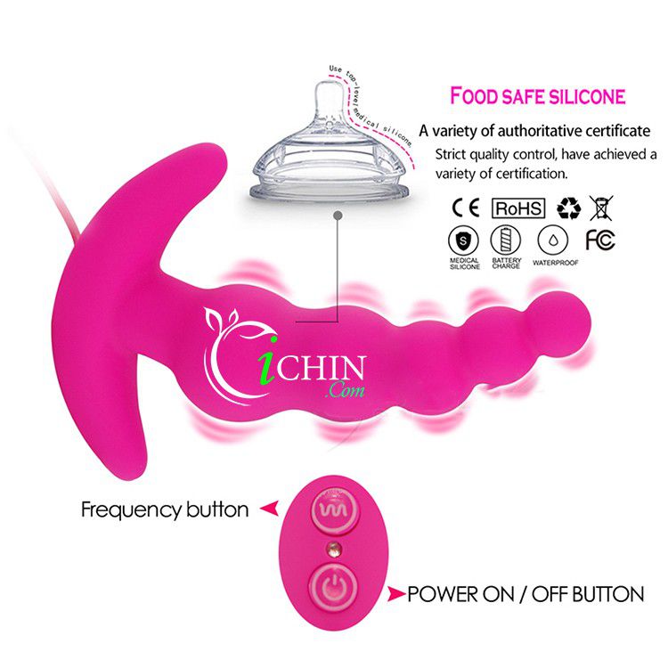 Đồ chơi hậu môn Aphrodisia Beads Style 10 chế độ rung tê tái
