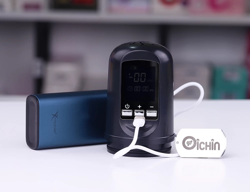 Máy tập dương vật lcd tự động tăng kích thước sức bền cậu nhỏ