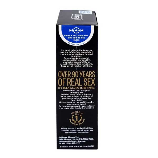 Bao Cao Su Durex Kingtex – Ôm Sát Size 49mm