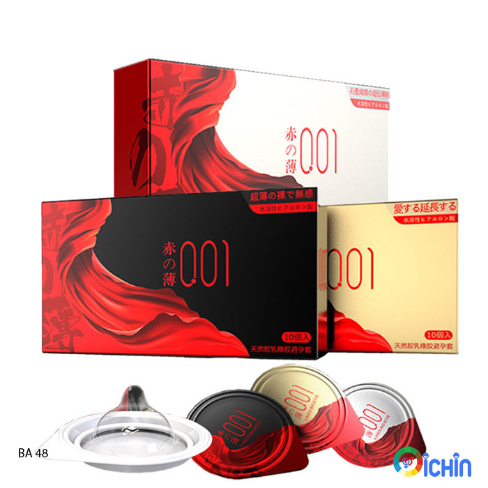 OLO 0.01mm siêu mỏng Hộp 10 cái