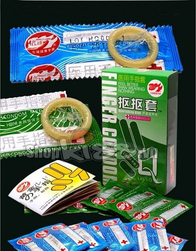 Bao cao su đeo ngón tay siêu mỏng