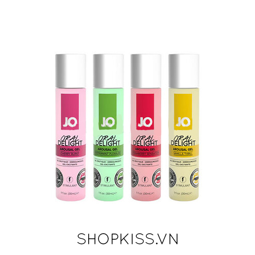 Gel bôi tăng khoái cảm quan hệ bằng miệng Jo Oral Delight