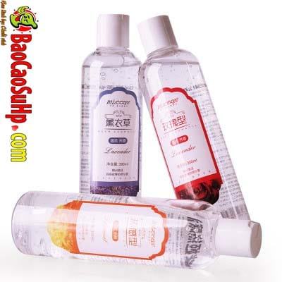 Gel bôi trơn cao cấp Mizzzee hoa hồng và Lavender lô hội thơm mát 300ml