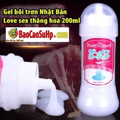 Gel bôi trơn Nhật Bản Love sex thăng hoa 200ml